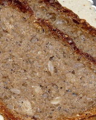 Быстрый темный хлеб