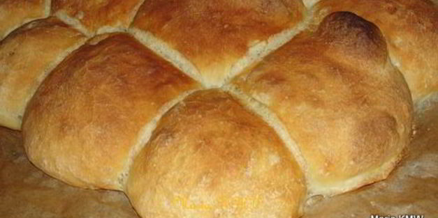 домашний, белый хлеб