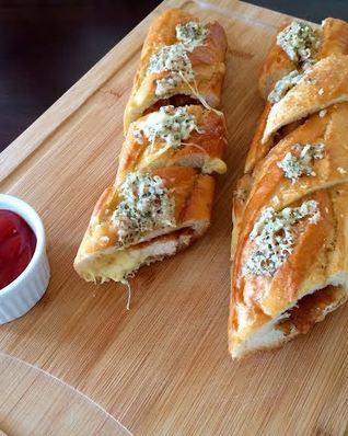 Фаршированный багет