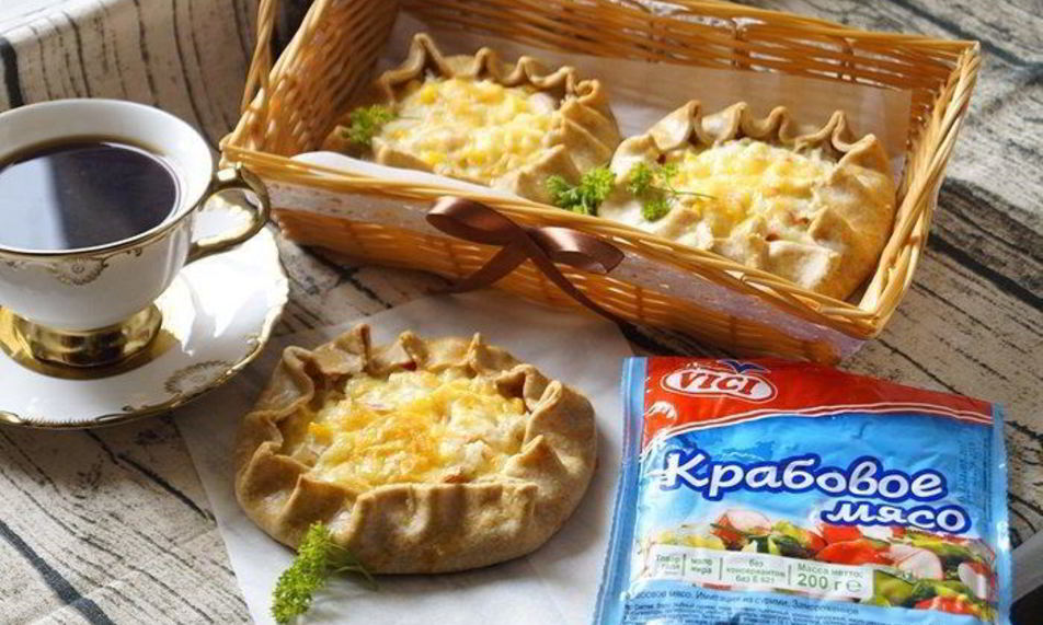 Рецепт галеты из крабового мяса