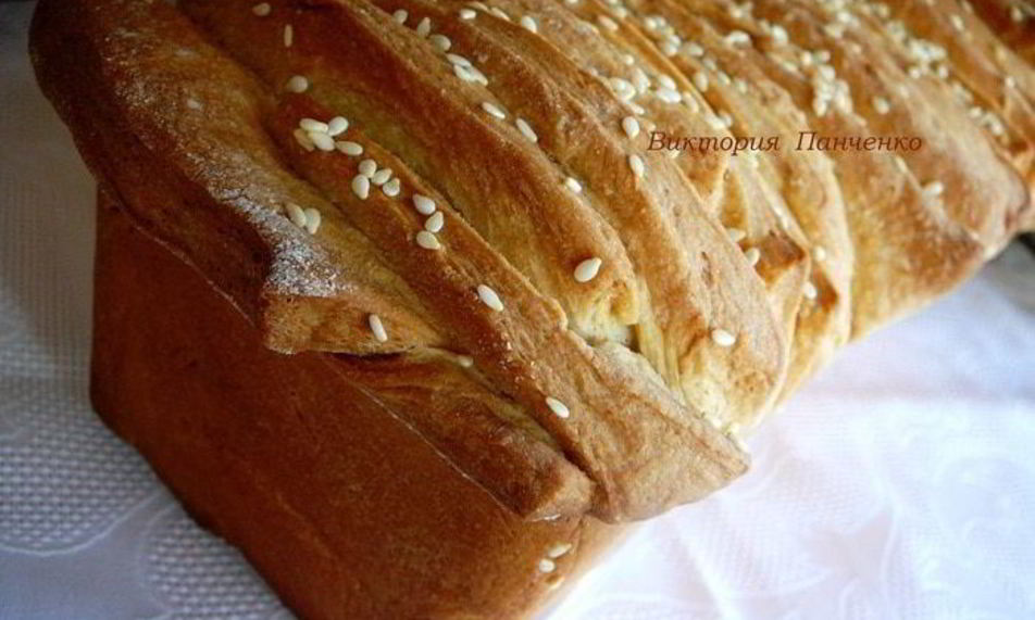 Рецепт итальянский молочный хлеб аккордеон