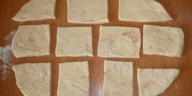 итальянский молочный хлеб аккордеон