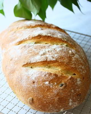 Картофельный хлеб с тыквенными семечками