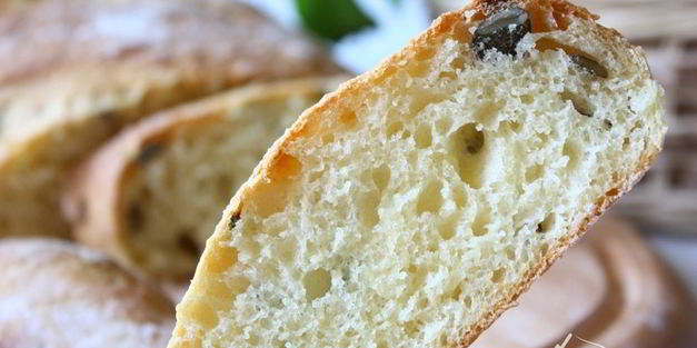 картофельный хлеб с тыквенными семечками