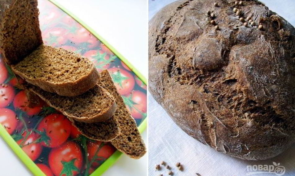 Рецепт хлеб бородинский в духовке