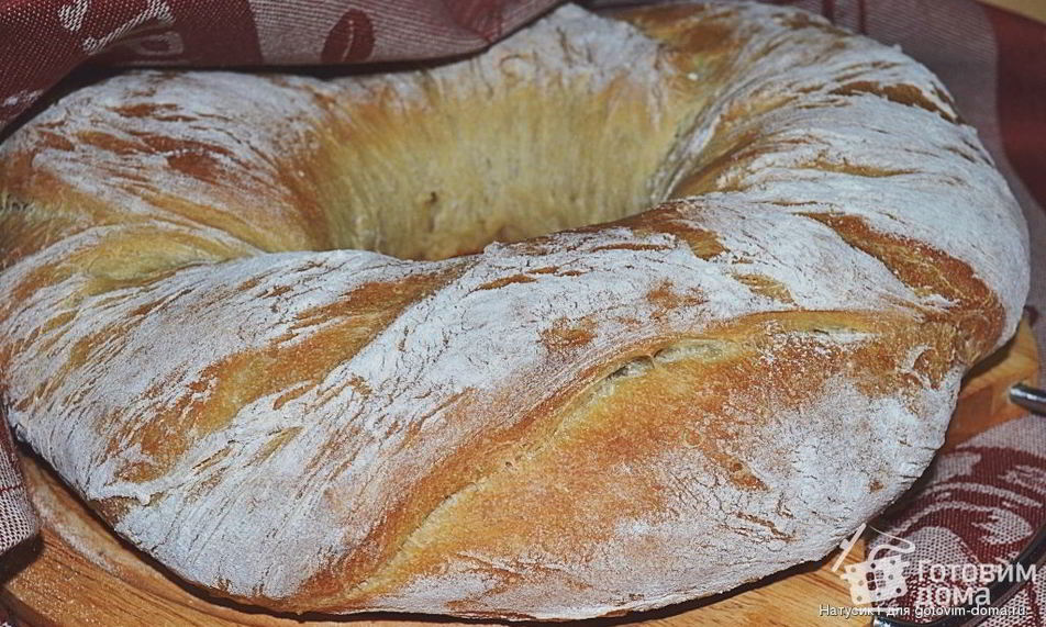 Рецепт хлеб-бублик ciambella