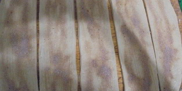 хлеб-гармошка с ореховой начинкой пахлава