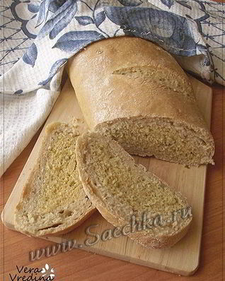 Хлеб из двух видов муки