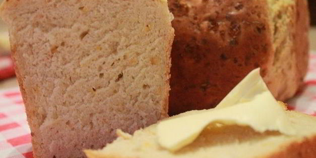 хлеб из нута с зирой