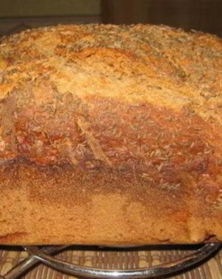 Хлеб на пиве с грибами