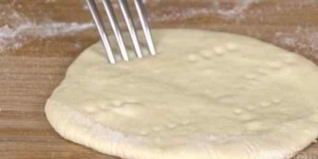 хлеб на сковороде