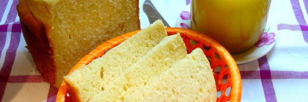 Хлеб на сметане в хлебопечке