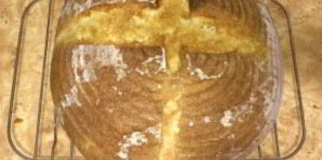 хлеб оливковый на закваске