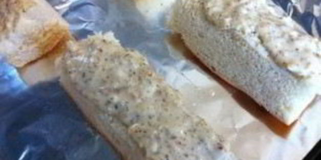 хлеб с чесноком и сыром