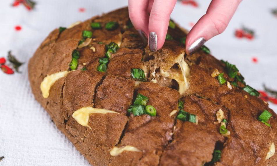 Рецепт хлеб с сыром и чесноком