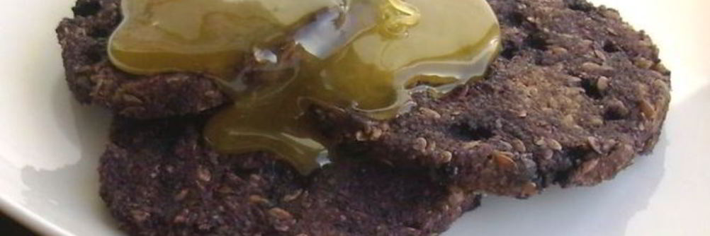 Хлебцы черничные