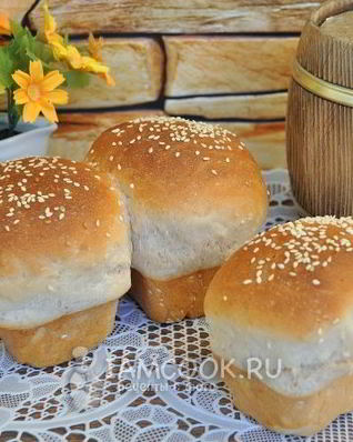 Клюквенный хлеб с кунжутом