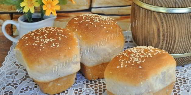 клюквенный хлеб с кунжутом