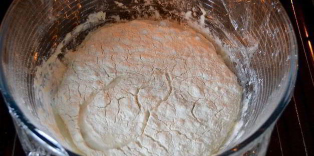 крученый хлеб без замеса