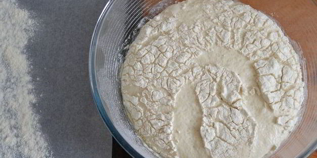 крученый хлеб без замеса