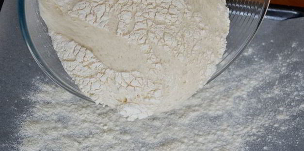 крученый хлеб без замеса