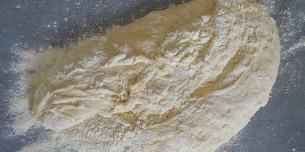 крученый хлеб без замеса