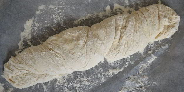 крученый хлеб без замеса