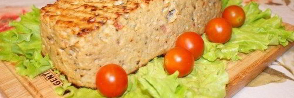 Куриный хлеб с сырной начинкой