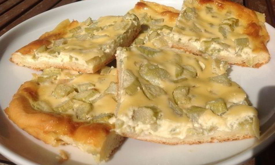 Рецепт латышский ревеневый плоский хлебушек