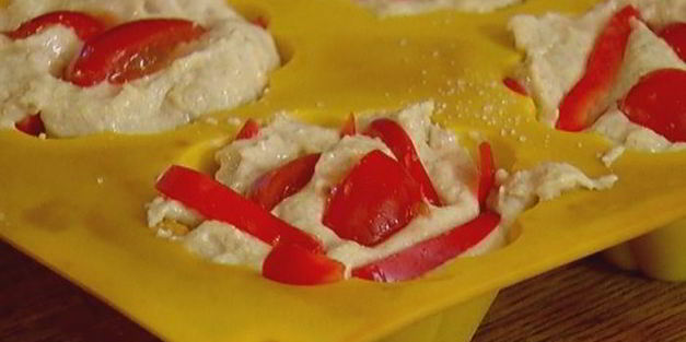 мини-хлебушек с овощами