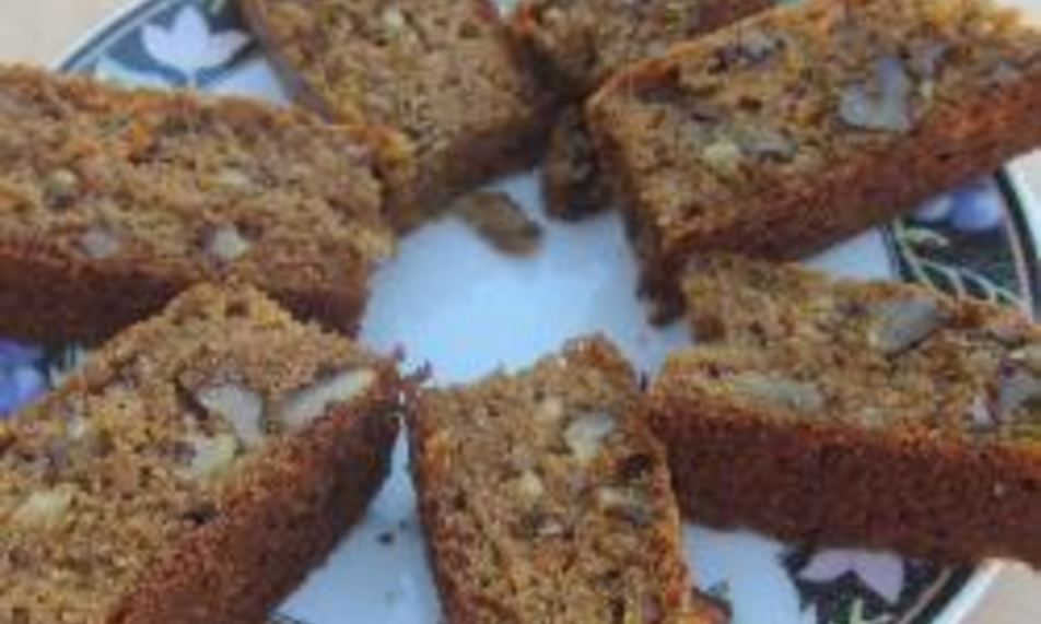 Рецепт морковный хлеб с орехами