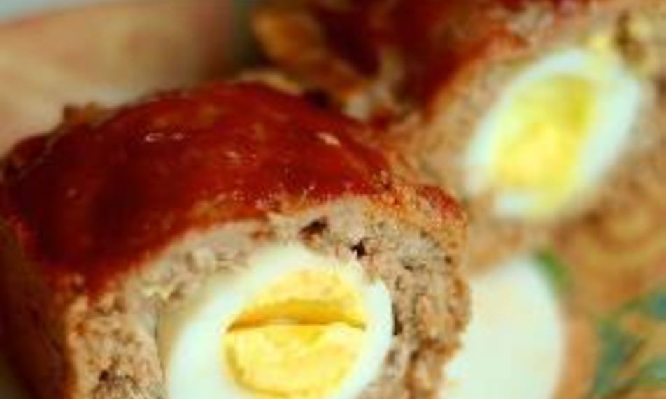 Рецепт мясной хлеб митлоф с яйцом