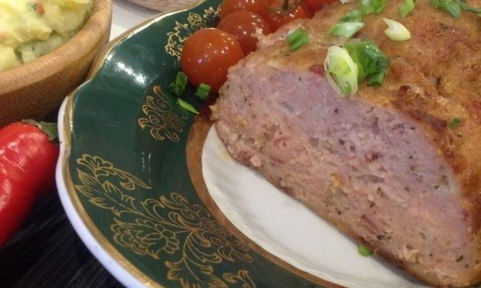 Рецепт мясной хлеб с беконом
