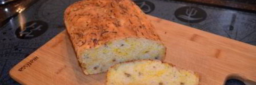 Оливковый хлеб с тыквой и семечками