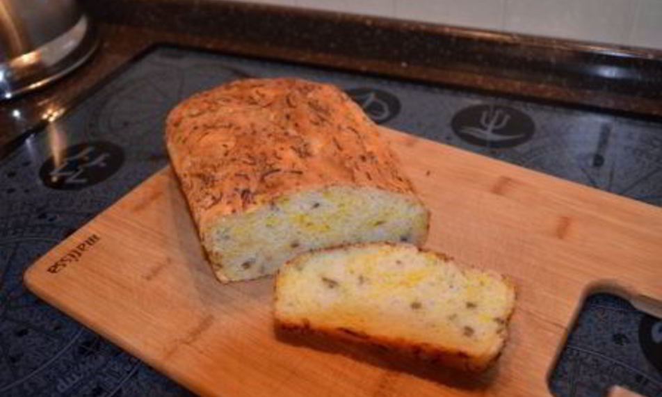 Рецепт оливковый хлеб с тыквой и семечками