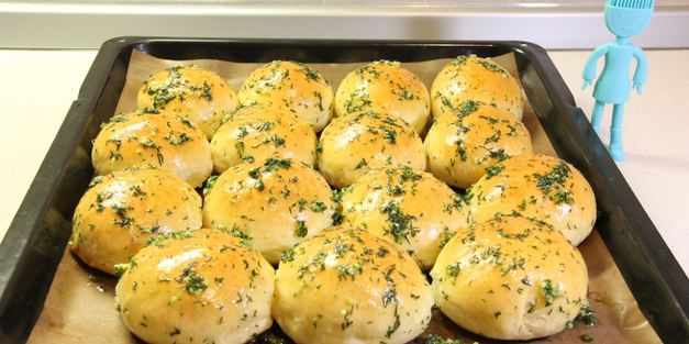 пампушки с чесноком к борщу