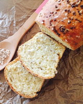 Полезный хлеб с булгуром и семечками