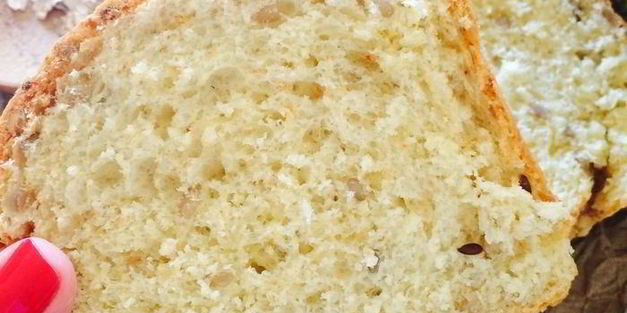 полезный хлеб с булгуром и семечками