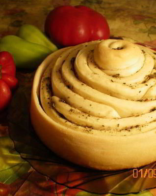 Пряно-чесночный хлеб