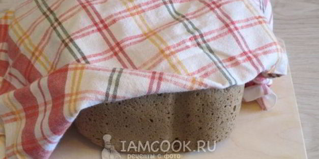 пшенично-ржаной хлеб с кофе