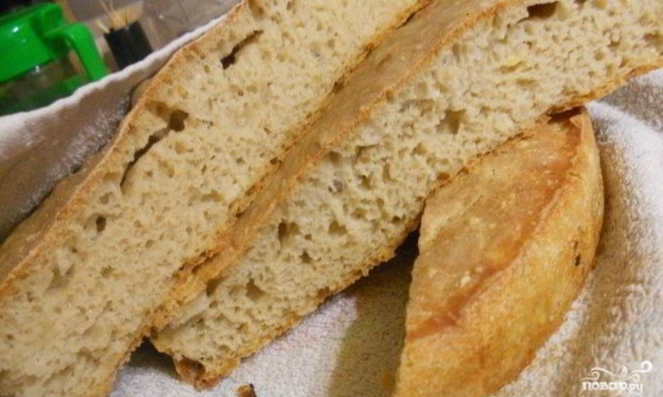Рецепт ржаная чиабатта