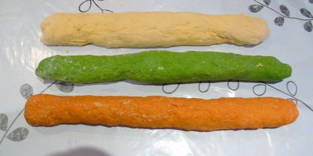 трехцветный хлеб