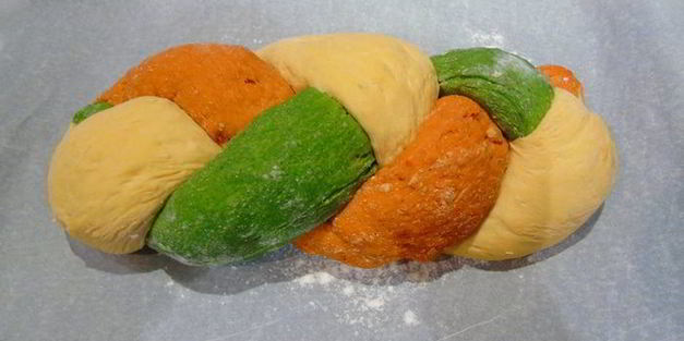 трехцветный хлеб