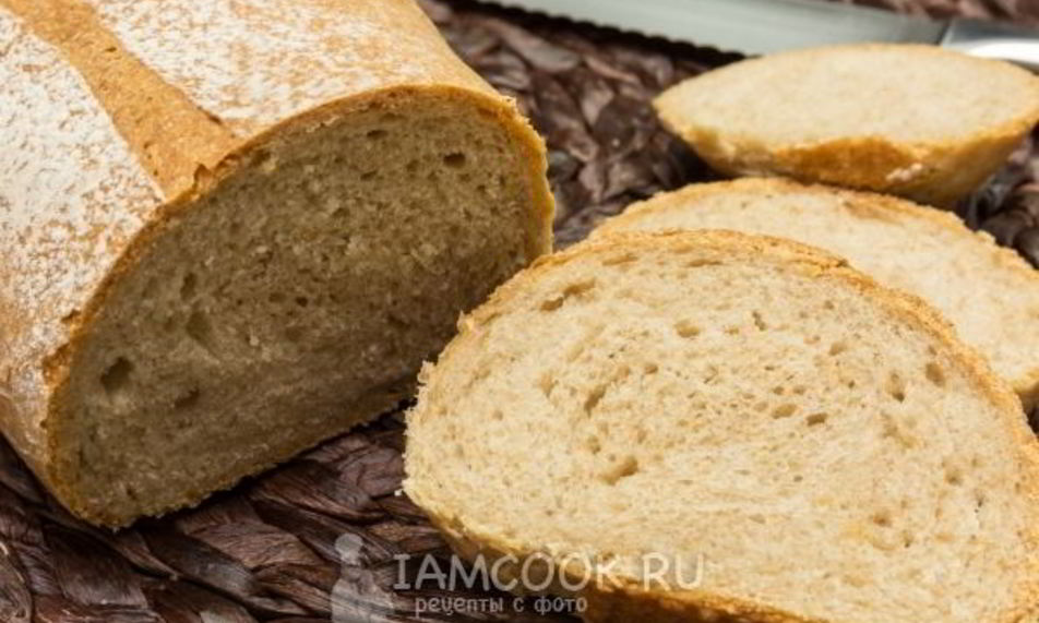 Рецепт цельнозерновой батон на оливковом масле