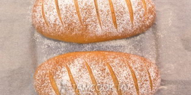 цельнозерновые батоны с отрубями на кефире