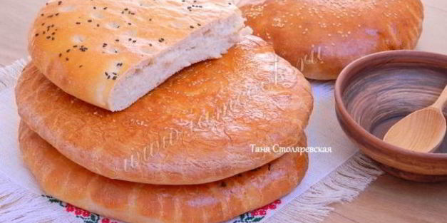 турецкий хлеб pidesi
