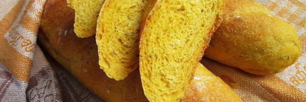 Тыквенно-кукурузные багеты