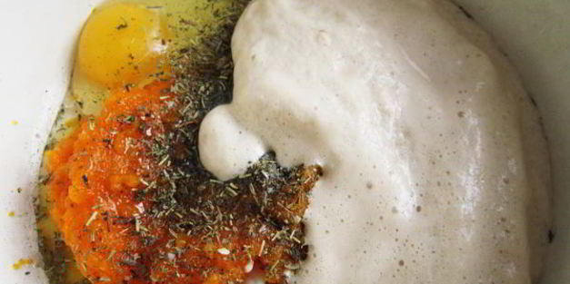 тыквенно-кукурузные багеты