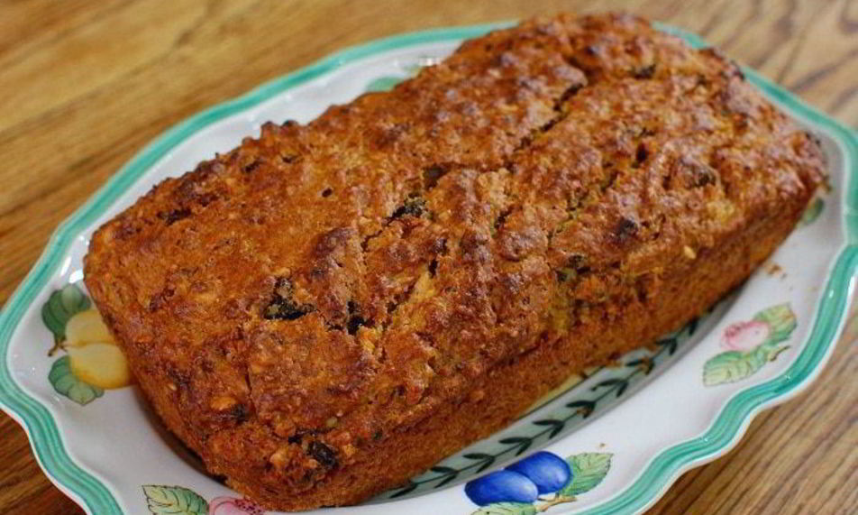 Рецепт тыквенный хлеб с фундуком и черносливом