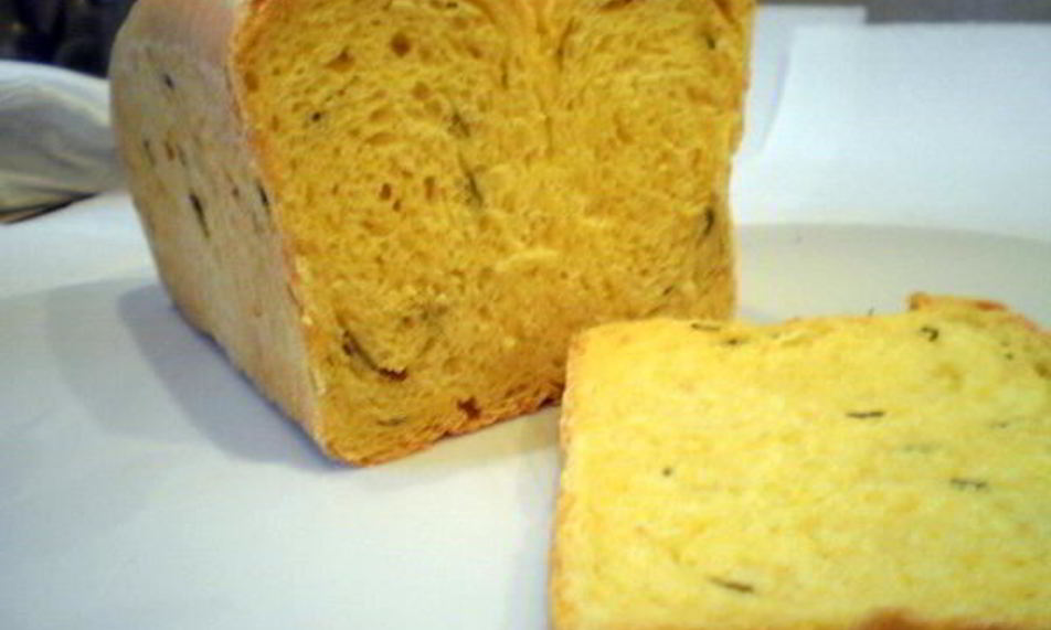 Рецепт тыквенный хлеб с зеленым луком